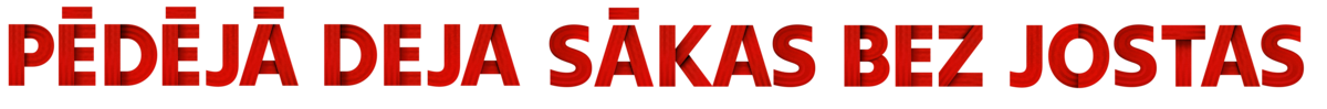 Pēdējā deja sākas bez jostas